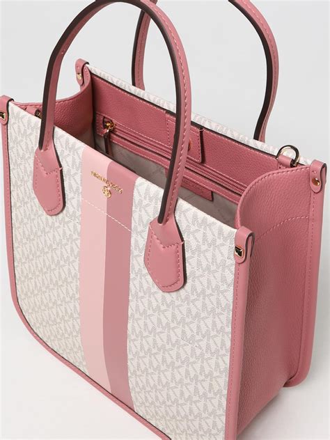 pink and white striped michael kors bag|pink Michael Kors outlet.